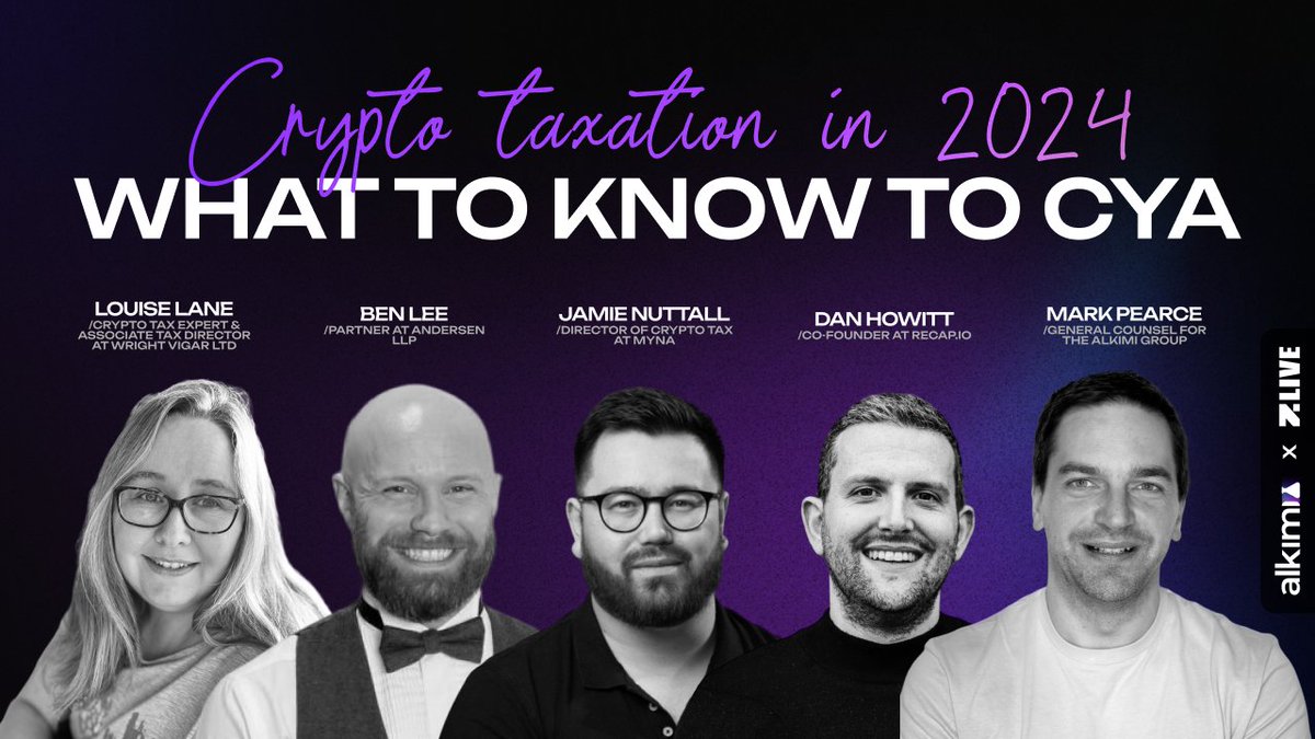 AlkimiExchange's tweet image. The long-awaited panel talk hosted by @AlkimistMark (in pink) at Zebu Live  is FINALLY here! 💗 

Dive into the world of crypto taxation, IR35, and upcoming tax changes—all with a fun Lord of the Rings twist! 

Watch it here 👉 youtu.be/nrUZmWRZoKQ

 #Crypto #Tax #IR35