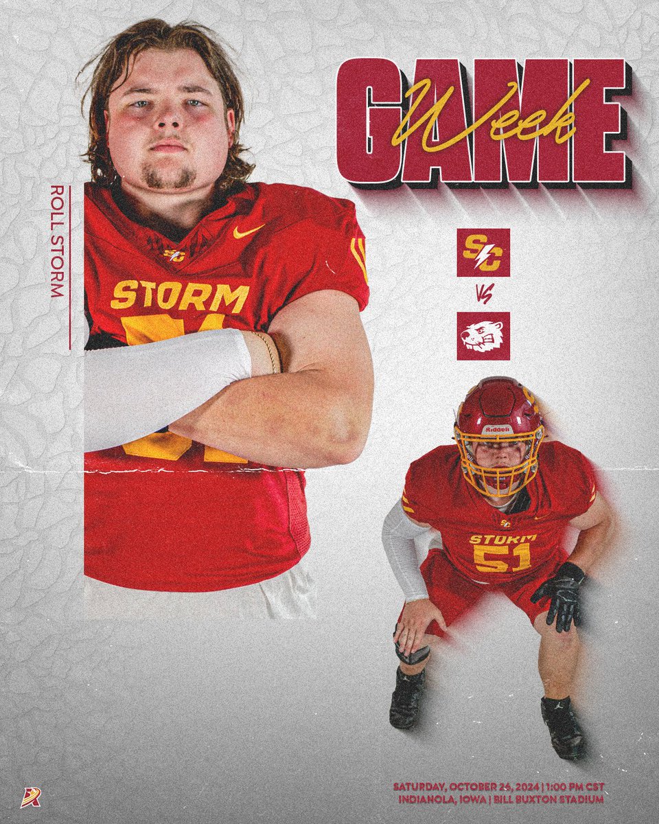 scstormfootball's tweet image. Game Week.

#RollStorm