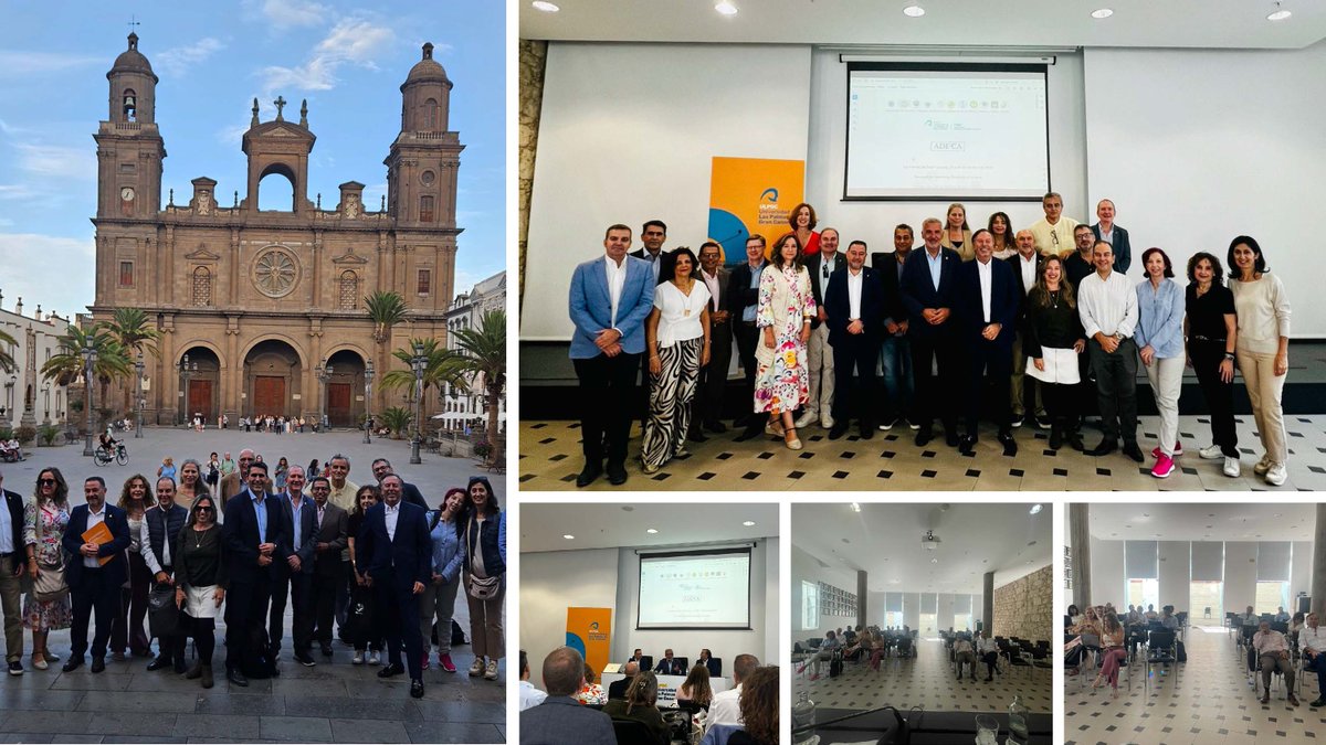 FEET_ULPGC's tweet photo. Durante los días 17 y 18 de octubre de 2024 tuvo lugar la reunión de la Asociación de Decanas y Decanos de Economía y Empresa de Andalucía, Canarias, Ceuta y Melilla (ADEECA) en la FEET-ULPGC.

Más detalles en
https://t.co/8NxRxrezxR https://t.co/DOwvAQbJua