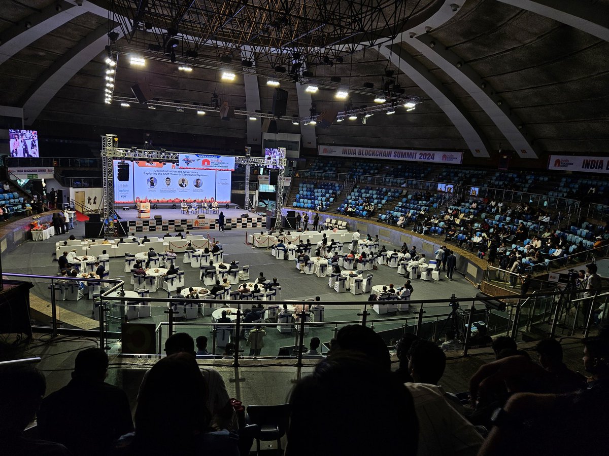 AtharKhan70's tweet photo. Had an amazing time attending the India Blockchain Summit! Learned a lot about the future of blockchain technology and its potential to revolutionize industries.@INDBSummit @sandeepnailwal https://t.co/LOZgmPgeT5