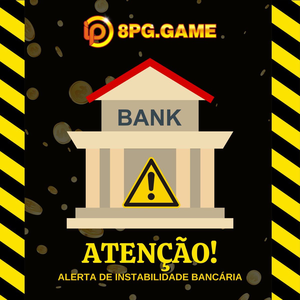 jogo8pg's tweet photo. 📢 AVISO IMPORTANTE 8pg 📢

Flutuações bancárias em: Banco Central, Caixa, Banco do Brasil, Nubank, Santander e Bradesco. Sugerimos usar outros bancos temporariamente. Estamos trabalhando para resolver e notificaremos em breve. https://t.co/HPhDZC3gxf