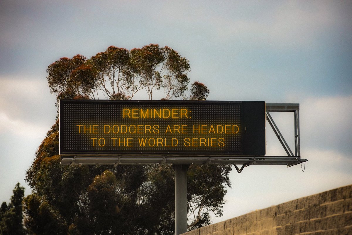 DoyersDave's tweet photo. Good Morning ☀️ 
#LetsGoDodgers https://t.co/2wDXqAajJY