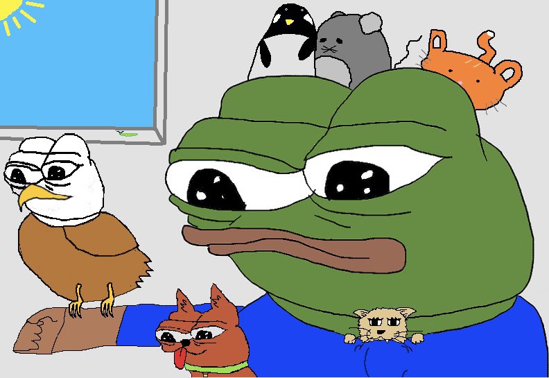 FrenWorldOrder's tweet image. I saw apu the 1st day it launched.

Something about the energy on chain is different about this frog. Apu has giga aura.

Apu has something the rest don’t have.

It’s why $Apu flips $Pepe.