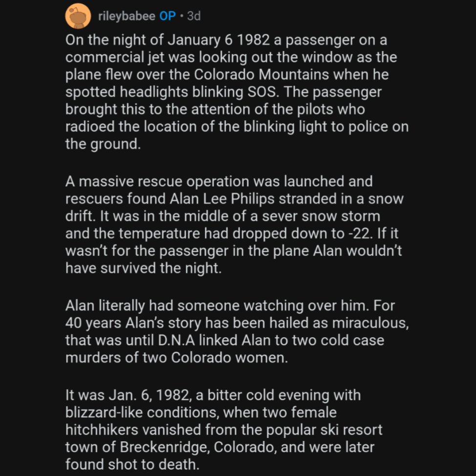 This is crazy. For those who are into True Crime.