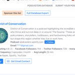 Photo by District of Conservation Podcast (@DConservPodcast)