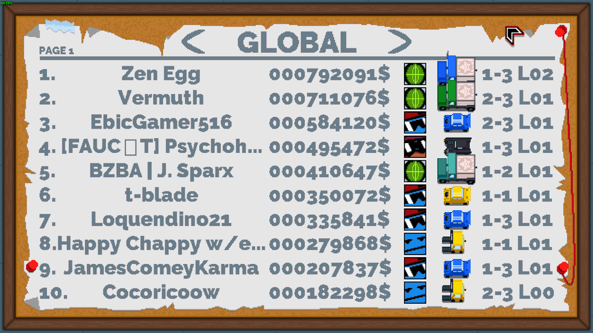 And here's the Next-Fest-long Leaderboard! 
Congrats to the powerful "Zen Egg" for taking Number 1!