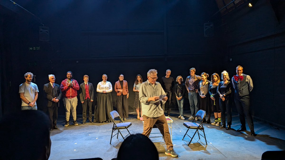 Yesterday’s Same Day Plays was truly amazing. It’s still so surreal that those pages turned into what it did. The amount of laughs we got, the standing ovation, everything about last night reminded me why we do what we do. 
 
Honoured to be a part of this ❤️