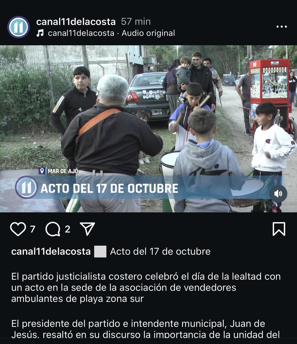 Los chicos tienen que estar en las escuelas, jugando con amigos, aprovechando las playas o las plazas.

NO TOCANDO LOS BOMBOS EN UN ACTO DEL PJ, DEL INTENDENTE O DE CUALQUIER SÍMBOLO POLÍTICO.

la infancia sucede una sola vez en la vida. #ConLosChicosNo