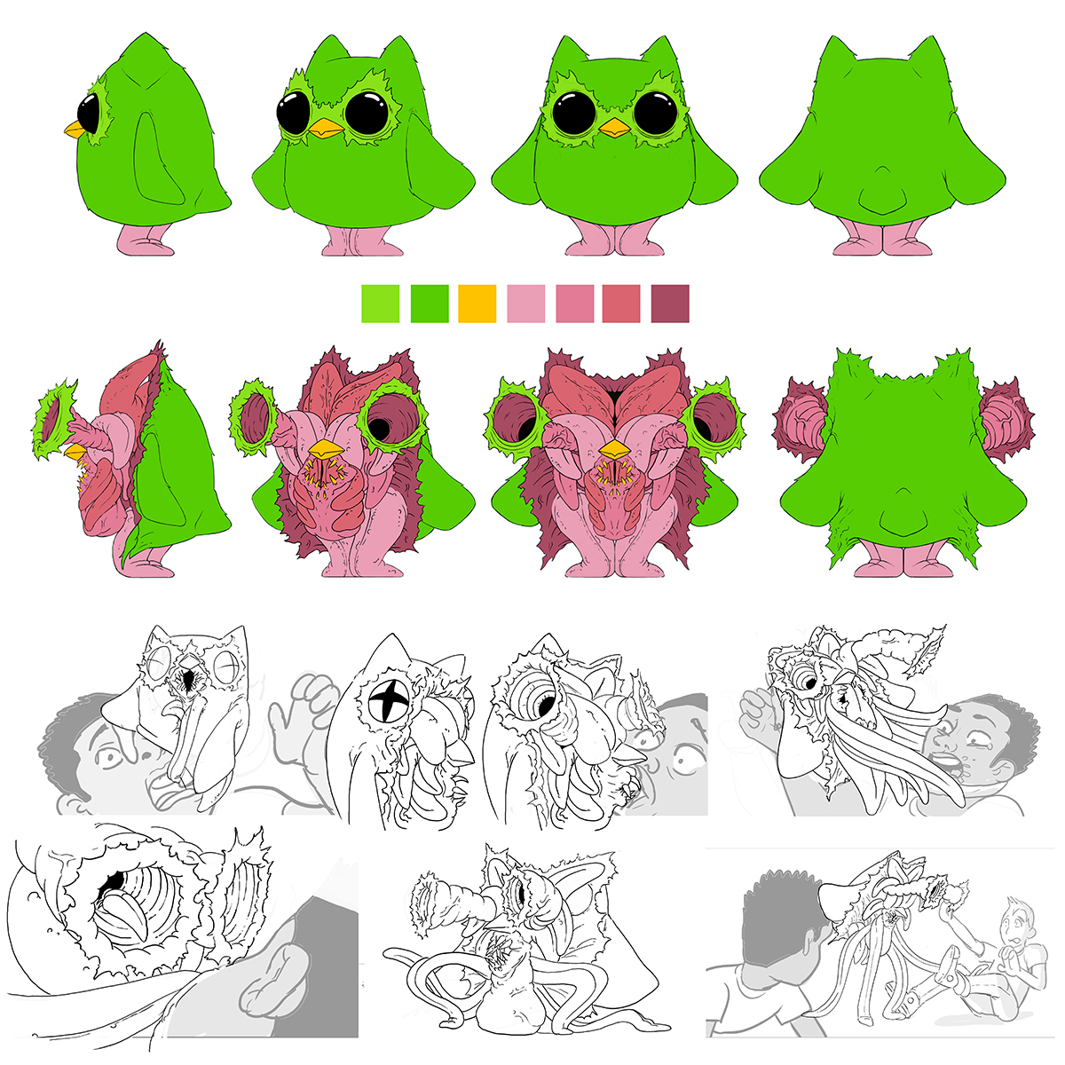 I helped out on the <a href="/meatcanyon/">Papa Meat</a> duolingo toon!
Had a blast working on it :D it turned out great