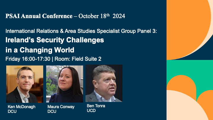 Markus Pauli (@markuspauli) on Twitter photo Full house at the PSAI Specialist Group on International Relations & Area Studies Panel #3 on Ireland’s Security Challenges in a Changing World. Thank you <a href="/galwaygrrl/">Maura Conway</a> @Bentonra <a href="/KennethMcDonagh/">Kenneth McDonagh</a> – great discussion! Thank you <a href="/psaitweets/">PSAI</a> – excellent PSAI Annual Conference 2024. Full house at the PSAI Specialist Group on International Relations & Area Studies Panel #3 on Ireland’s Security Challenges in a Changing World. Thank you <a href="/galwaygrrl/">Maura Conway</a> @Bentonra <a href="/KennethMcDonagh/">Kenneth McDonagh</a> – great discussion! Thank you <a href="/psaitweets/">PSAI</a> – excellent PSAI Annual Conference 2024.