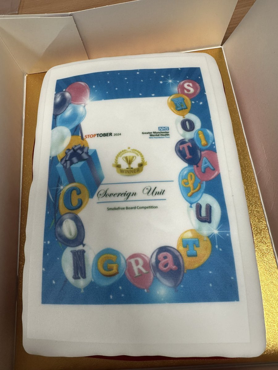 JoanneReynard's tweet photo. @Flo_TTDTeam @GMMH_NHS @Jennip1981 @Llizwilliams The cake 🍰 https://t.co/Cdb3MKuFyq