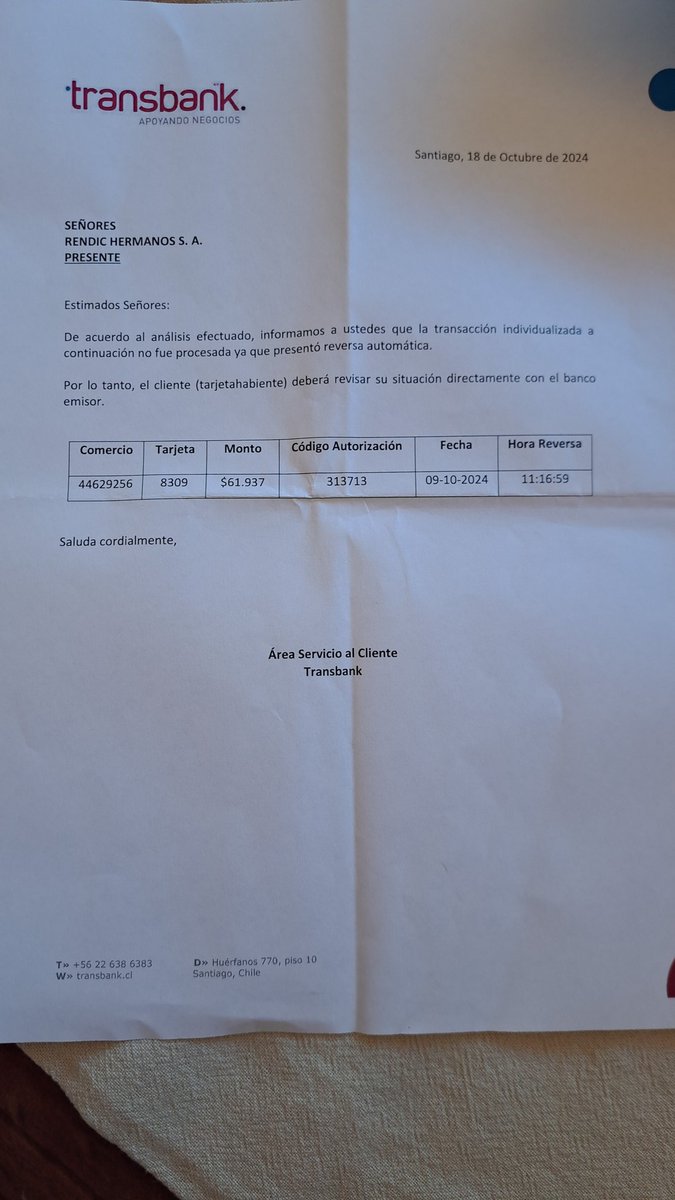 mg_ingeniera's tweet photo. Estimados señores @Unimarc , @transbank , @BancoEstado necesito que me hagan la devolución del dinero de mi tarjeta débito. Favor dar solución cuanto antes @SERNAC https://t.co/Srdbdz6yZM