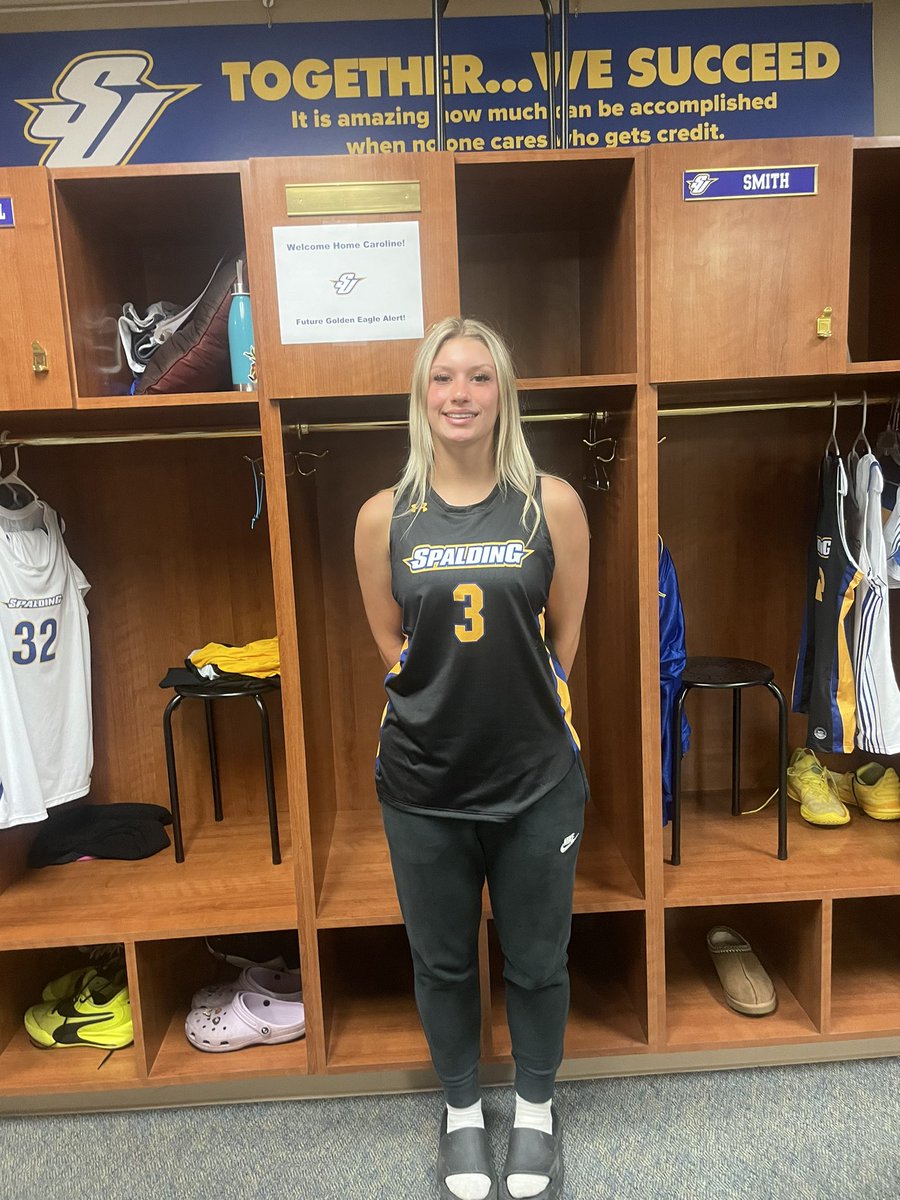 caroline barnes (@caroline_barnez) on Twitter photo i am blessed to receive my first offer from <a href="/SpaldingWBB/">SU Women’s Basketball</a> thank you for believing in me ! <a href="/CoachShawnWest/">SHAWN WEST</a> <a href="/LadyAcesAau/">Lady Aces/Rise Up AAU</a> #GoGoldenEagles i am blessed to receive my first offer from <a href="/SpaldingWBB/">SU Women’s Basketball</a> thank you for believing in me ! <a href="/CoachShawnWest/">SHAWN WEST</a> <a href="/LadyAcesAau/">Lady Aces/Rise Up AAU</a> #GoGoldenEagles