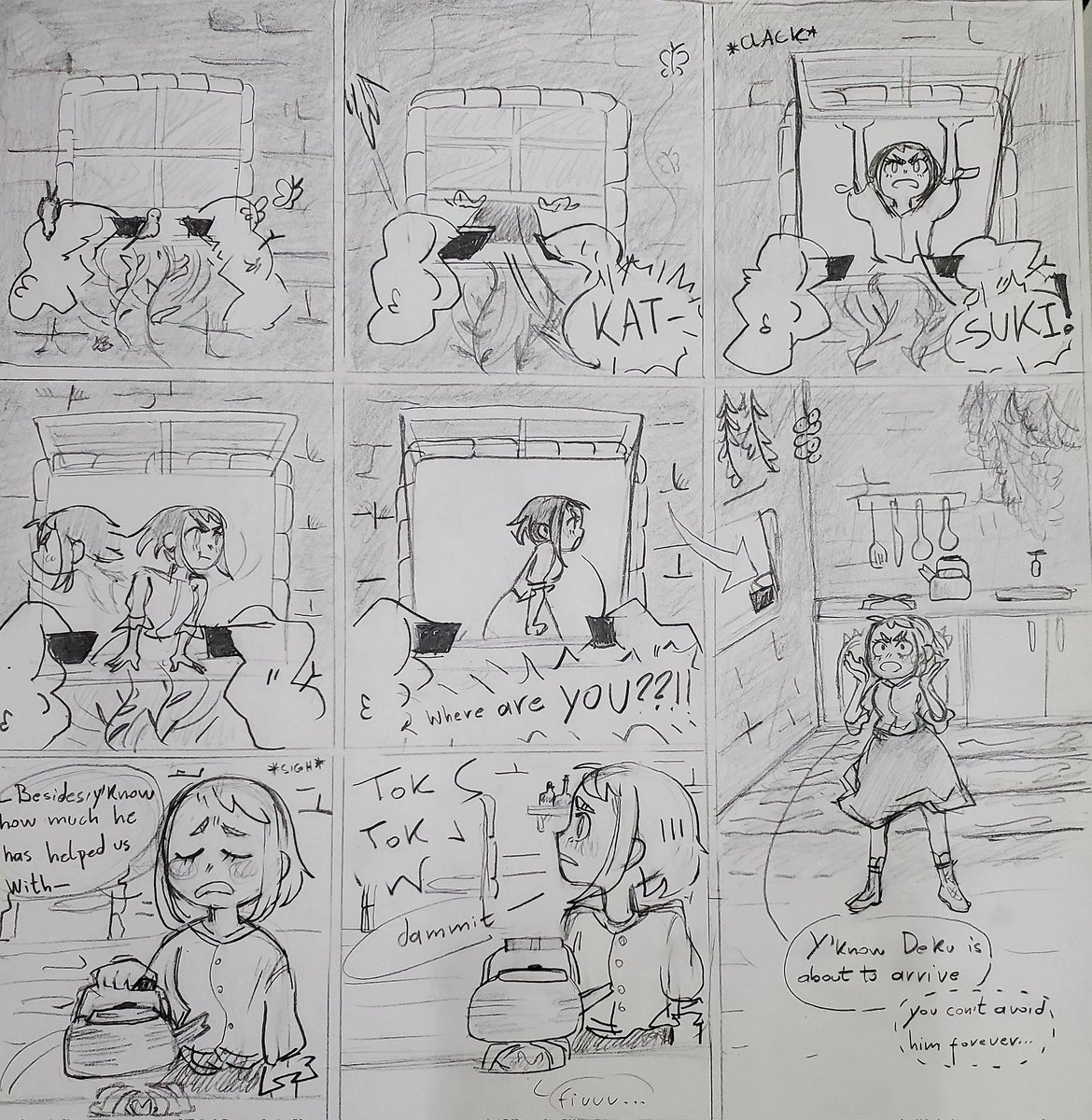 _andromedra_'s tweet photo. One-shot comic 😅
witch au,werewolf au
#kacchako https://t.co/M5MVF5gSTj