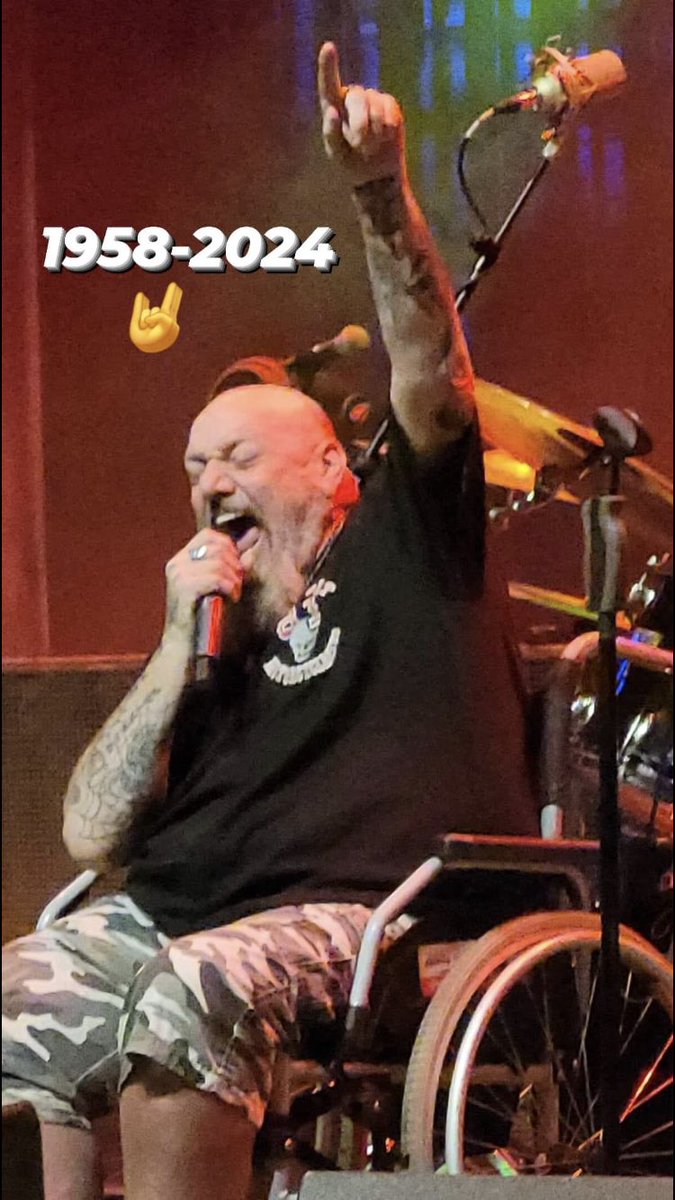 Tumblejack's tweet photo. Sad to hear.
RIP Paul DI’Anno https://t.co/cFCzl0bI9k