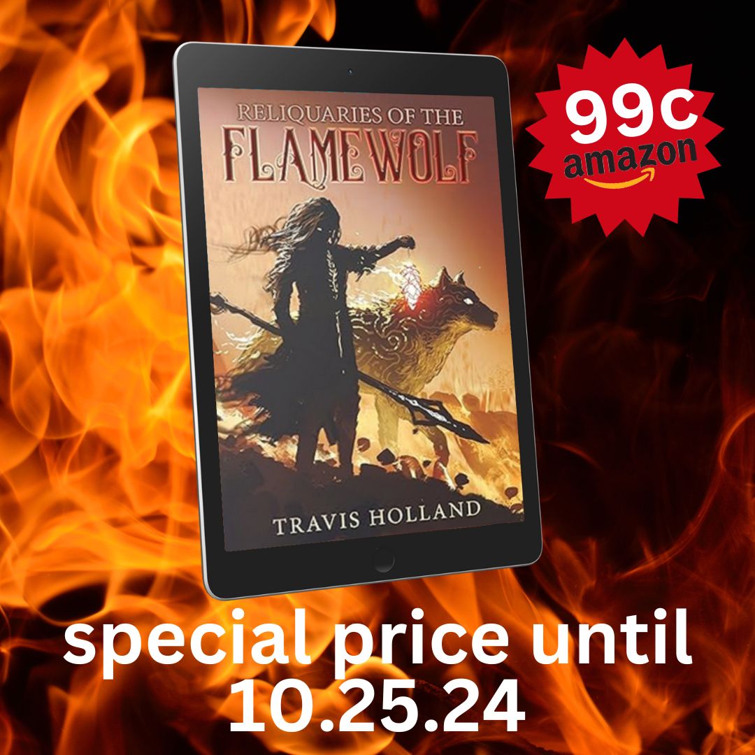 THollandAuthor's tweet photo. Reliquaries of the Flame Wolf is on sale from now until the end of the Derby (Saturday) so grab a copy of it while it's hot!
https://t.co/KocNX2qoUB
#bookworms #Fantasybooks #indieauthor https://t.co/WfZH6G742H