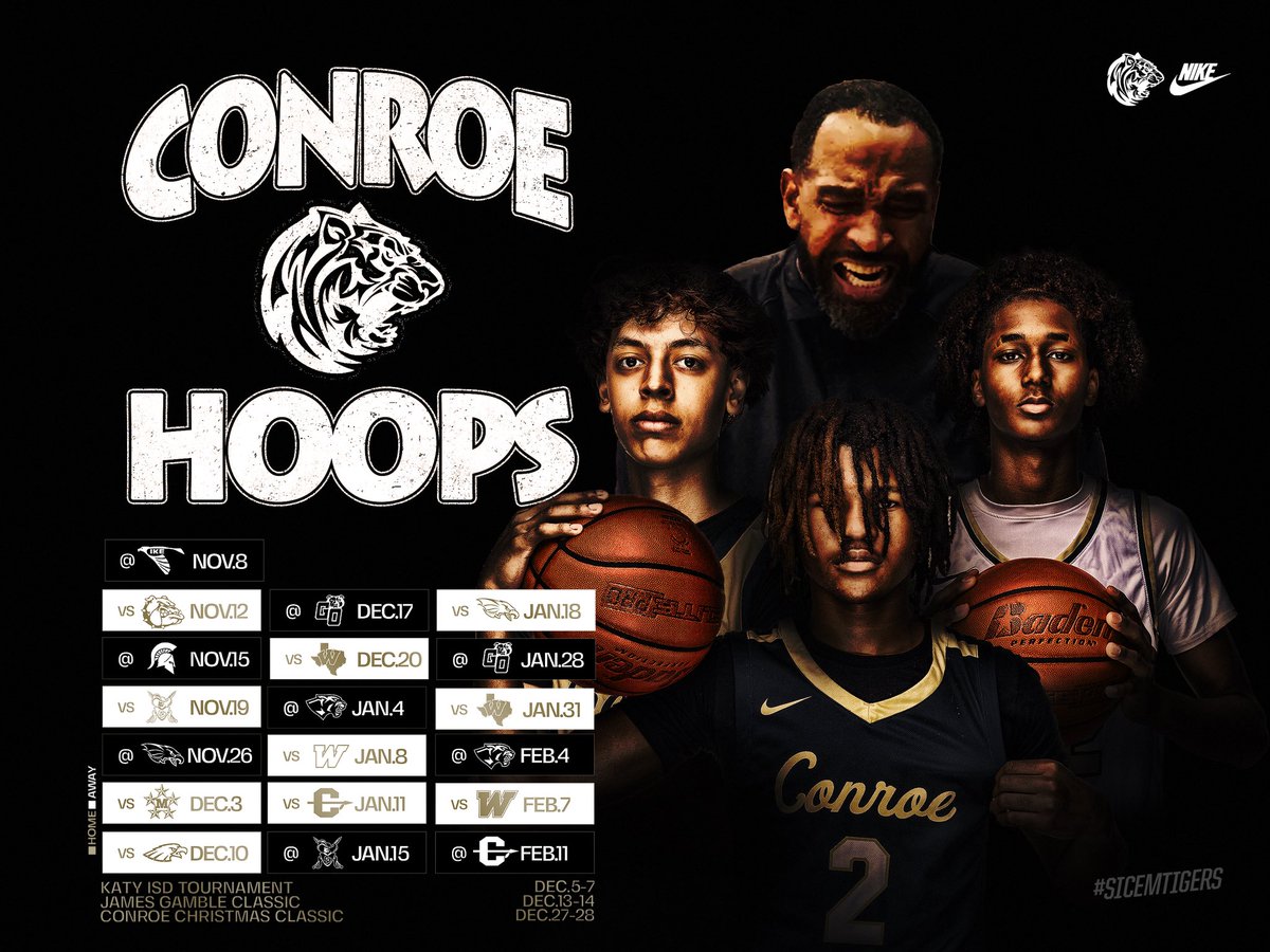 ConroeHoops's tweet image. Welcome to The Roe