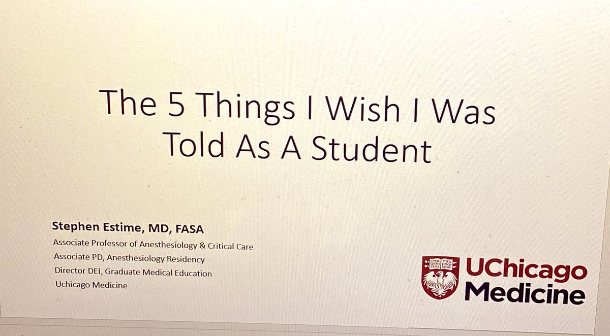 Stephen Estime, M.D., FASA tweet media