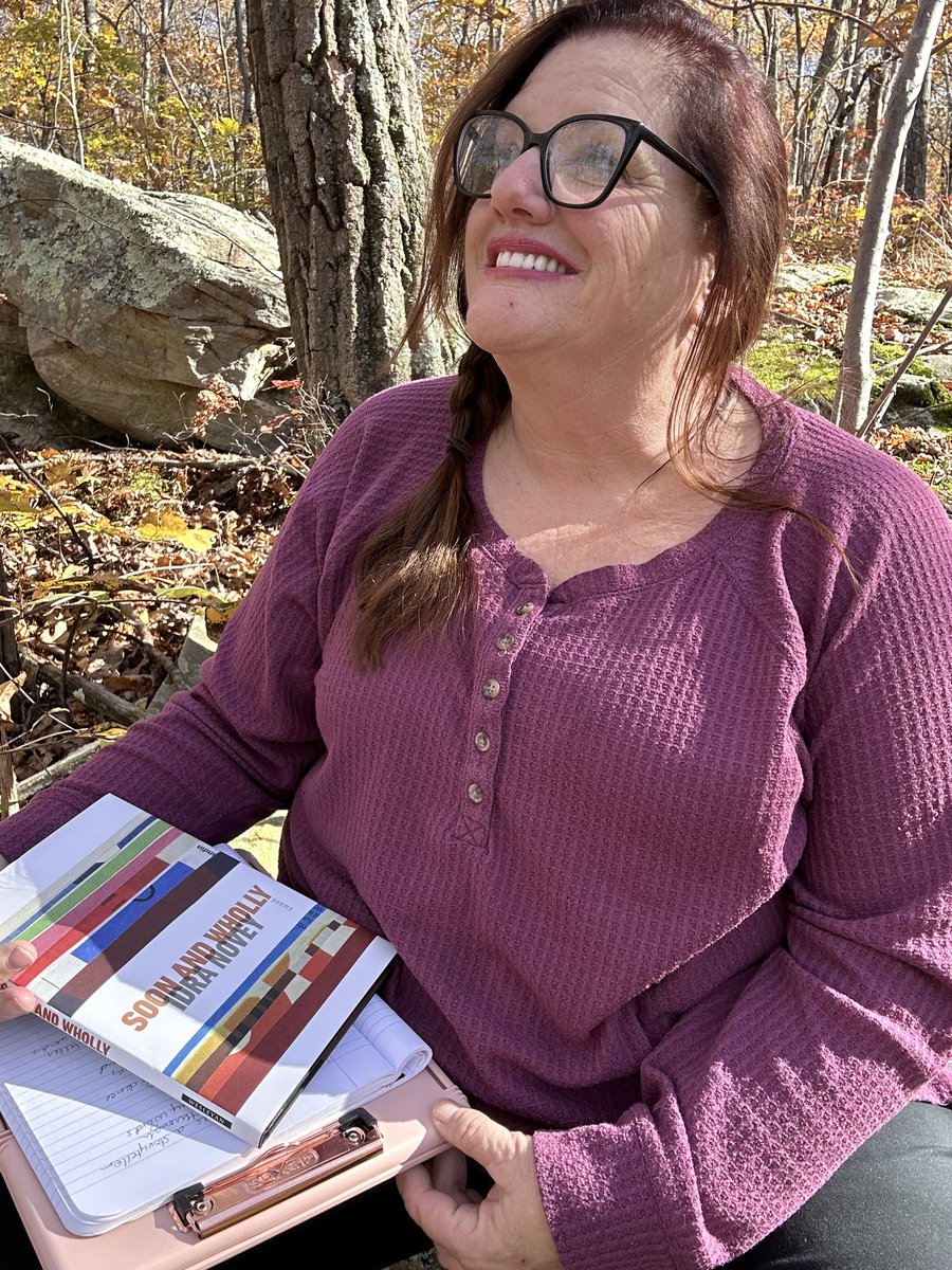 Julie JordanScott (@juliejordanscot) on Twitter photo Yesterday I enjoyed taking “Soon and Wholly” by <a href="/IdraNovey/">Idra Novey</a> on the Appalachian trail with me. So much fun to read her words aloud to the trees. I’m obsessed with “That’s How Far I’d Drive for it” Yesterday I enjoyed taking “Soon and Wholly” by <a href="/IdraNovey/">Idra Novey</a> on the Appalachian trail with me. So much fun to read her words aloud to the trees. I’m obsessed with “That’s How Far I’d Drive for it”