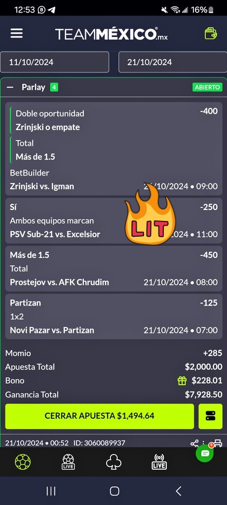 RMPICKSOCCER's tweet photo. Vengaa solo queda el juego de PSV
Si gustan combinarla con otra para que salga para las cocas 😎 https://t.co/vHIX0WCmL9