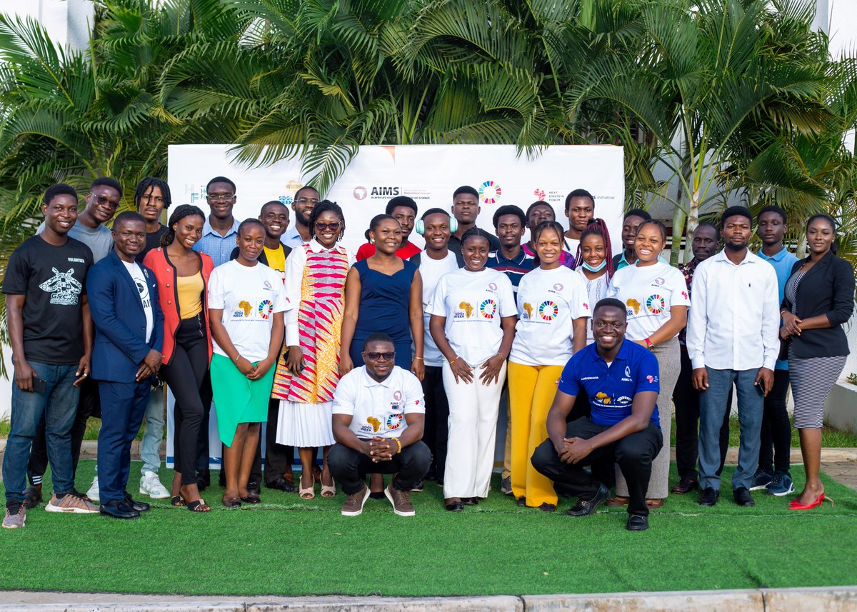 African Institute for Mathematical Sciences, Ghana (@aimsghana) on Twitter photo Highlights from Days 1 & 2, led by NEF Ambassador Mr. Kelvin Ashie, featuring participants from University of Ghana & <a href="/acitygh/">Academic City University</a>! 🎉
Big thanks to all partners, volunteers & participants for making the Launch, Showcase & Career Masterclass a success!
#Innovation #NEFAfricaSDGsWeek Highlights from Days 1 & 2, led by NEF Ambassador Mr. Kelvin Ashie, featuring participants from University of Ghana & <a href="/acitygh/">Academic City University</a>! 🎉
Big thanks to all partners, volunteers & participants for making the Launch, Showcase & Career Masterclass a success!
#Innovation #NEFAfricaSDGsWeek