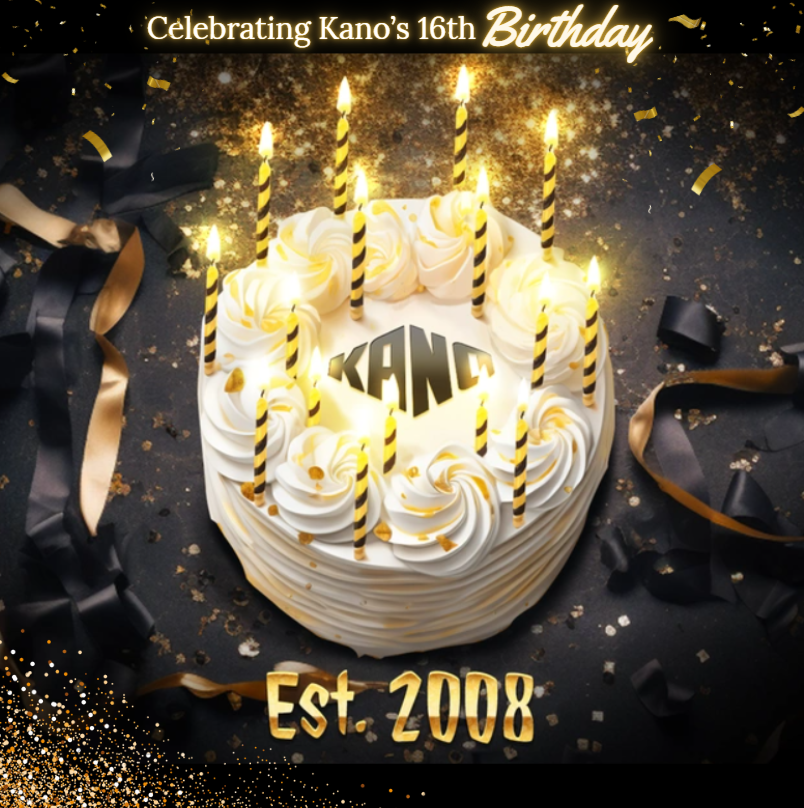 🎉 Happy 16th Birthday to Kano 🎂🎈

This month we're celebrating Kano's 16th as a company - Cheers to 16 years of being in business: to growth, challenges, and success – here’s to many more years ahead! 🥂🚀 

#HappyBirthday #KanoApps Thank you to all of our players!