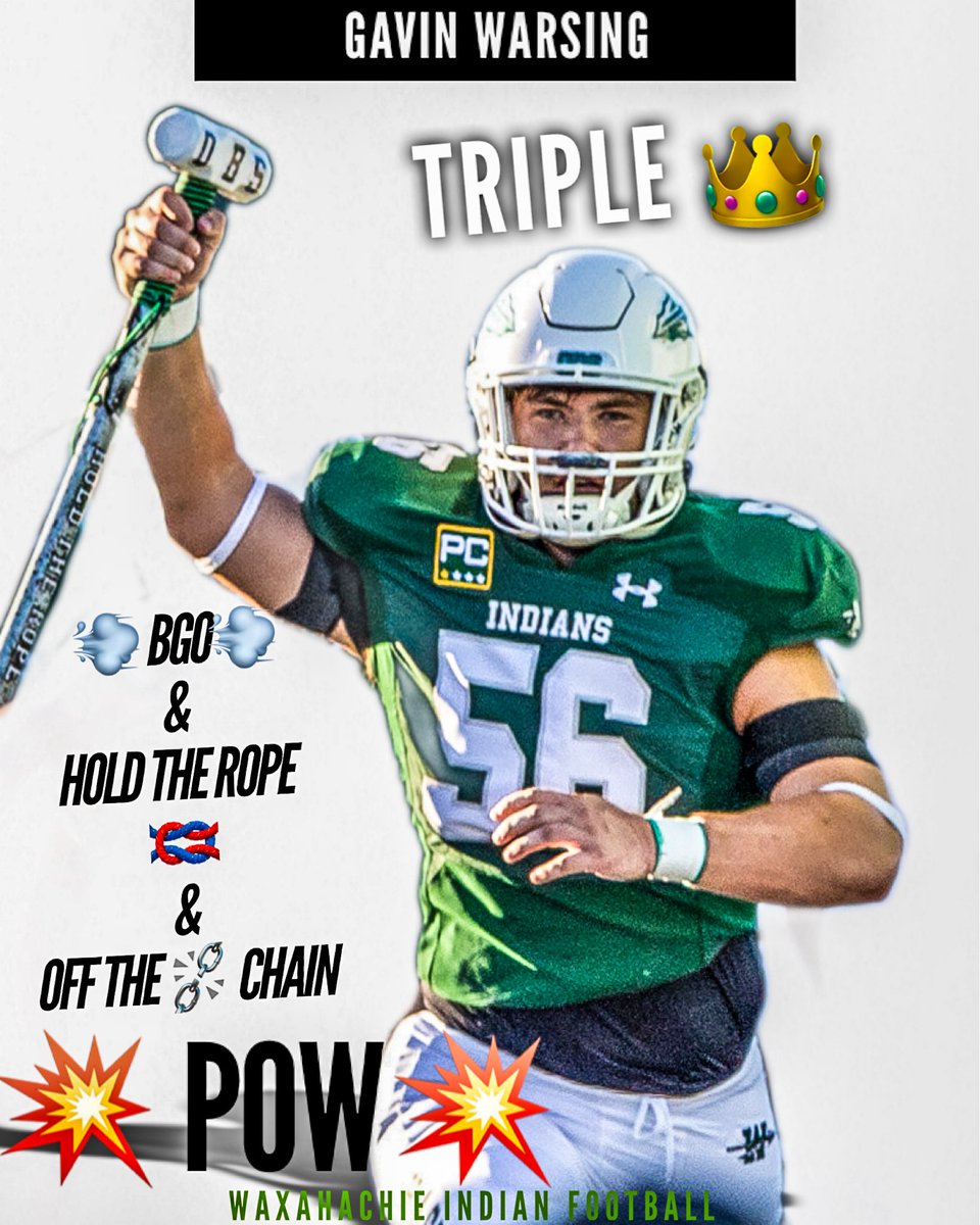 NDNFootball's tweet photo. CONGRATS TO OUR WEEK 8 PLAYERS OF THE WEEK! 
@IndiansQbc 
@hachiesports 
📸 @sherry_milliken 
#OBS https://t.co/zA4GBukYYn