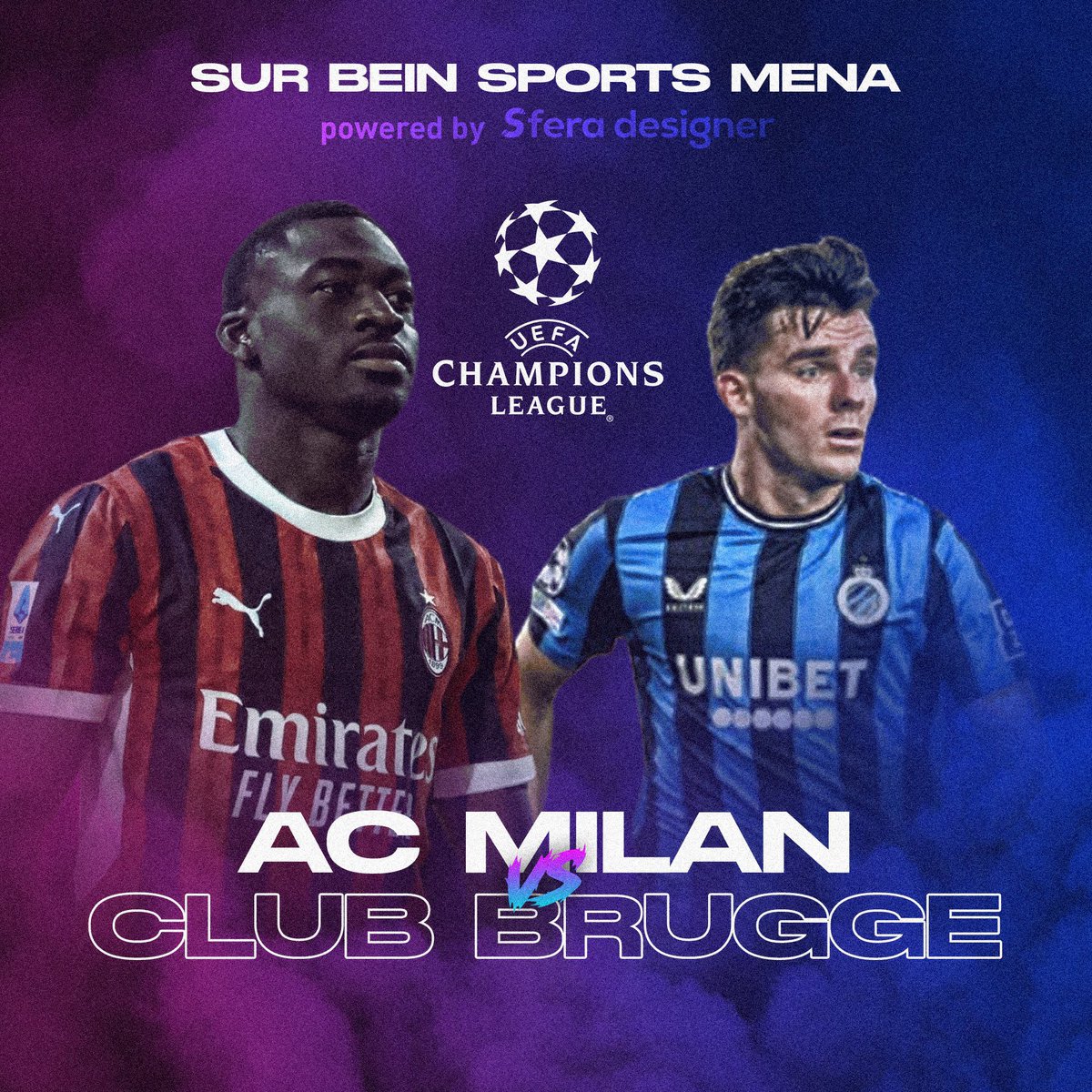 🔴À demain les amis🔴
🏆3eJ <a href="/ChampionsLeague/">UEFA Champions League</a> 
▶️18h45 HF <a href="/beINSPORTS/">beIN SPORTS</a> 
⚽️ <a href="/acmilan/">AC Milan</a> <a href="/ClubBrugge/">Club Brugge KV</a>