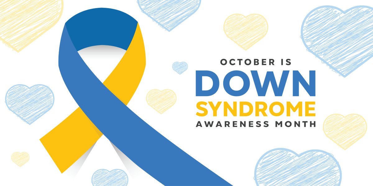 October is Down Syndrome Awareness Month! Did you know this is the most common genetic cause of intellectual/developmental disability (#IDD)? With support, people with #Downsyndrome can lead long, healthy, and happy lives in their communities! Read more: ow.ly/wXiC50TOJkh