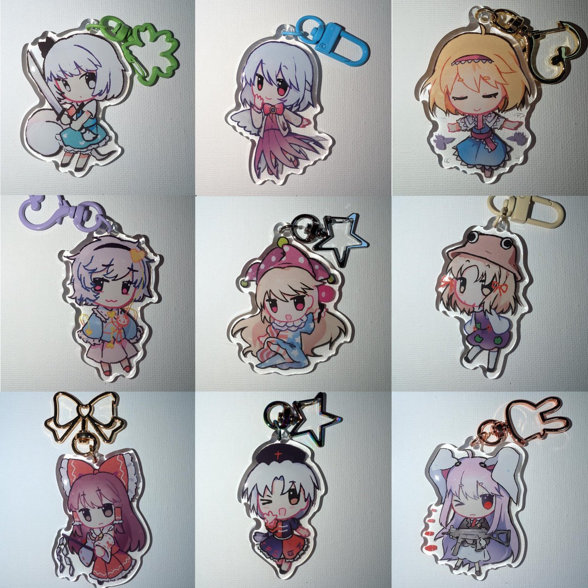 commeowdore's tweet photo. ⚠️announcement

I'll be selling my merchandise again, however this time i'm doing it alongside @/ArtCollabExp 

charms can be bought at the link below, but they will also be sold at conventions soon. 

RT are appreciated, thank you. 

#東方project https://t.co/Lj0L1ojKmX