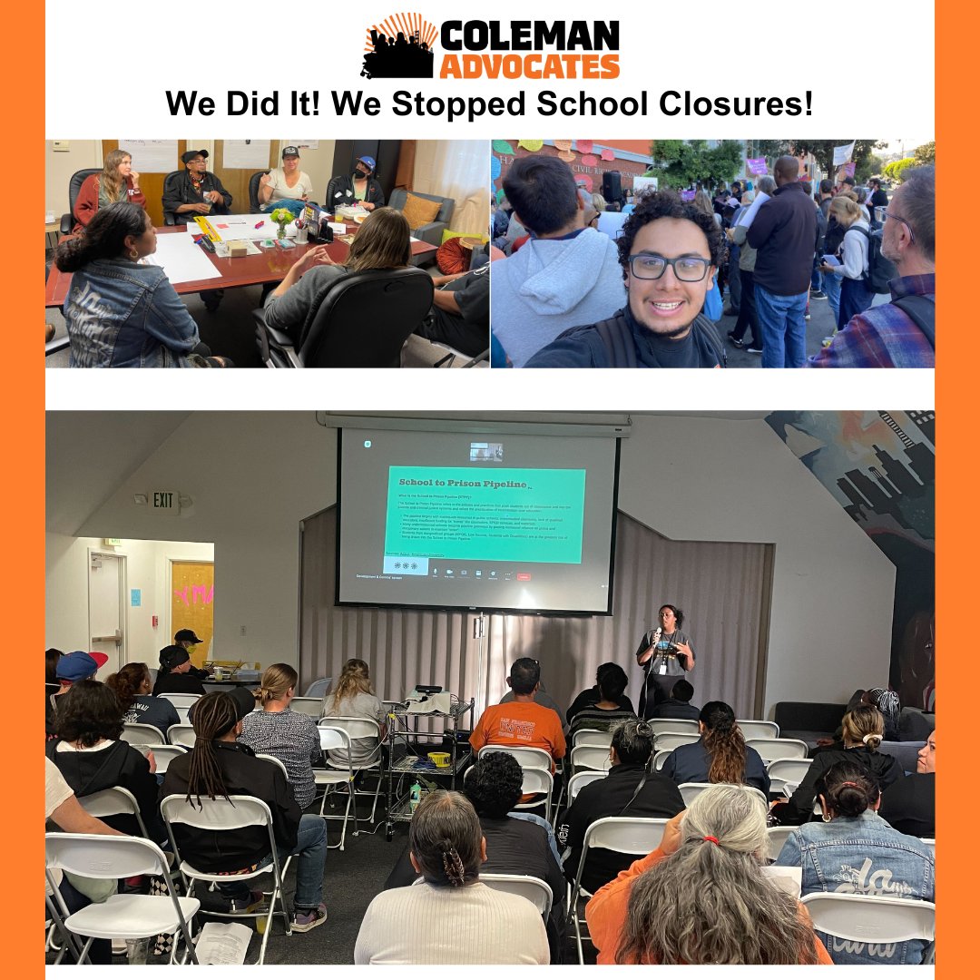 Coleman Advocates (@colemansf1) on Twitter photo WE DID IT! This is a win for our young people and our families. Much appreciation to the youth and their families who to shared their stories, as well as Small Schools Coalition & <a href="/REPCOALITIONSF/">Race & Equity in all Planning Coalition</a>! Our people showed up, organized, and made their voices heard! WE DID IT! This is a win for our young people and our families. Much appreciation to the youth and their families who to shared their stories, as well as Small Schools Coalition & <a href="/REPCOALITIONSF/">Race & Equity in all Planning Coalition</a>! Our people showed up, organized, and made their voices heard!