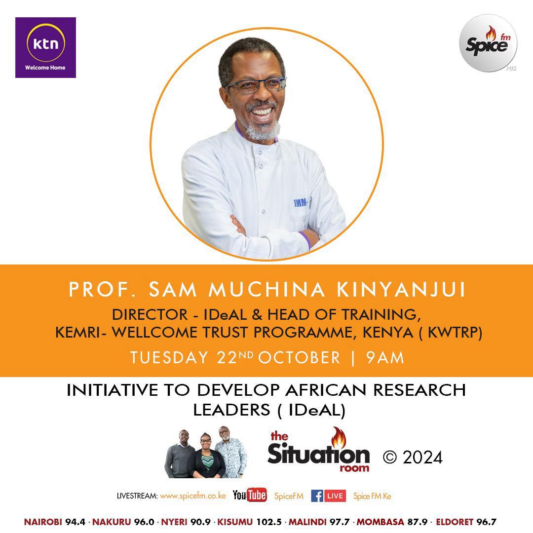 Join us tomorrow morning for a Radio Engagement show. We will discuss how IDeAL and ALMA are tackling Africa’s healthcare challenges, focusing on the need for tailored, evidence-based interventions that enhance Africa’s capacity by training scientists who understand the region.
