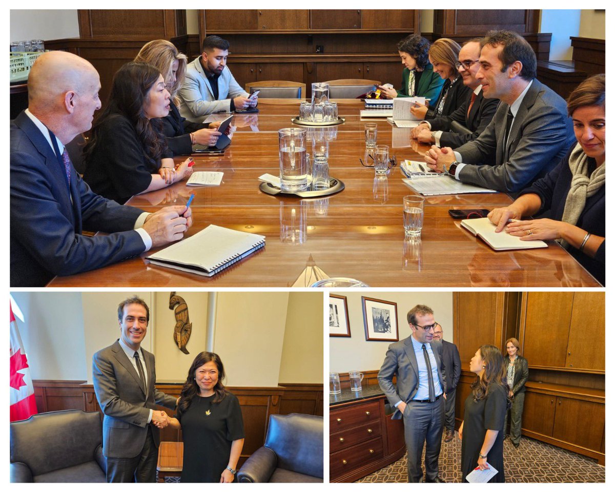 Great to see Minister of International Trade, Export Promotion, Small Business and Economic Development of <a href="/CanadaTrade/">Canada Trade</a>, <a href="/mary_ng/">Mary Ng</a>. We agreed on the need to reinforce our strategic partnership and lead the discussion on economic security.