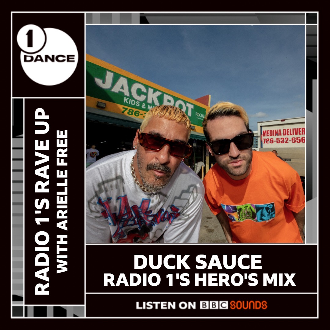 ducksaucenyc (@ducksaucenyc) on Twitter photo A few more days left to listen to our Hero's mix on <a href="/BBCR1/">BBC Radio 1</a> <a href="/ariellefree/">Arielle Free</a> ❤️🦆 listen: bbc.co.uk/programmes/m00… A few more days left to listen to our Hero's mix on <a href="/BBCR1/">BBC Radio 1</a> <a href="/ariellefree/">Arielle Free</a> ❤️🦆 listen: bbc.co.uk/programmes/m00…