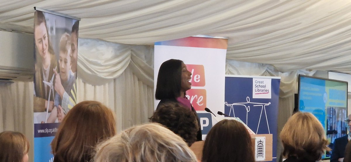 It was inspiring to hear <a href="/FloEshalomi/">Florence Eshalomi MP</a> speak with such passion about her love of Libraries, without them she says she may not have passed her GCSE's. #LibrariesChangeLives