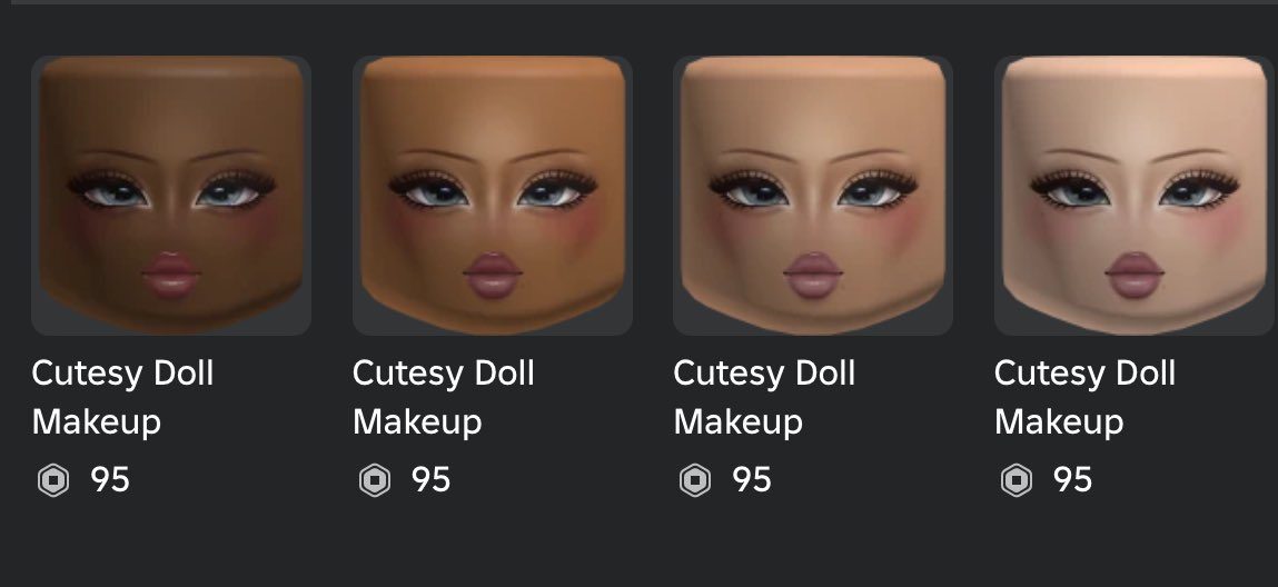 sardinesoda's tweet image. made a new face!! find it in my group and match w me:) 🌸🧸
roblox.com/groups/3493285…
#roblox #robloxface #digitalartist #doll