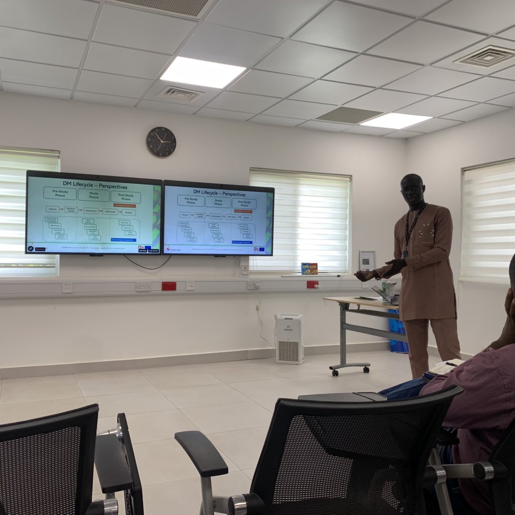 PANGenS (@pangens2023) on Twitter photo “The data management life cycle and good data management practices” led by Lamin Bojang (Senior Data Manager <a href="/mrcunitgambia/">MRC Unit The Gambia at LSHTM</a> )
📌“Involve data managers at the inception of your project. It is important to archive data in a way that makes it accessible, retrievable and reusable”🧑💻 “The data management life cycle and good data management practices” led by Lamin Bojang (Senior Data Manager <a href="/mrcunitgambia/">MRC Unit The Gambia at LSHTM</a> )
📌“Involve data managers at the inception of your project. It is important to archive data in a way that makes it accessible, retrievable and reusable”🧑💻