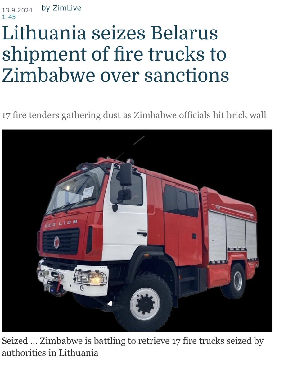 nickmangwana's tweet photo. When they say, Zimbabwe is not under sanctions- they lie! 
#ZimSanctionsMustGo https://t.co/qaMnWb9Nme