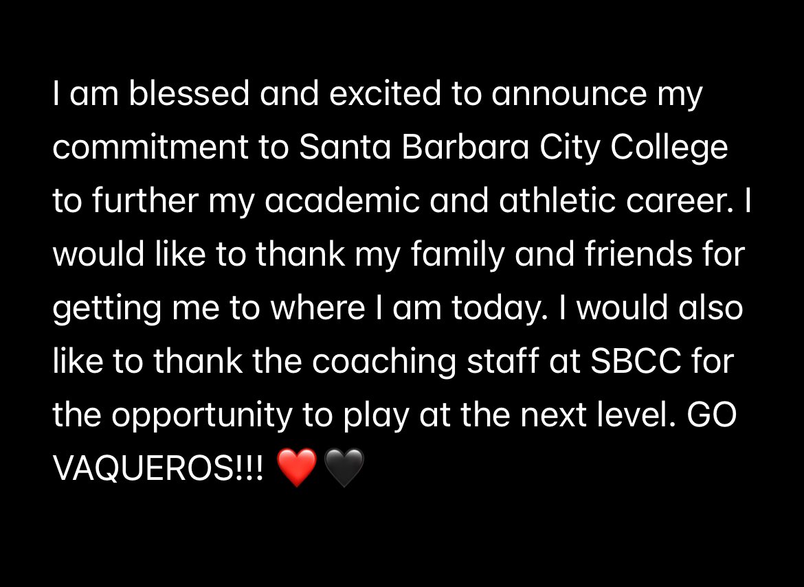 Committed!!! 
<a href="/realCoachWalker/">Jeff Walker</a> <a href="/CoachGreen1901/">Max Greenfield</a> <a href="/JWutsch/">Jason Wutsch</a> <a href="/CaptainKirk02/">Shawn Kirkman MS</a> <a href="/ByronEmbry/">Byron T. Embry</a> <a href="/Poke1616/">Joe Gaffney</a> <a href="/LosekeEarl/">Earl Loseke</a> <a href="/PrepBaseball_CO/">Prep Baseball Colorado</a> <a href="/SlammersNorth/">Slammers North</a> <a href="/sbccbaseball/">SBCC Vaquero Baseball</a>