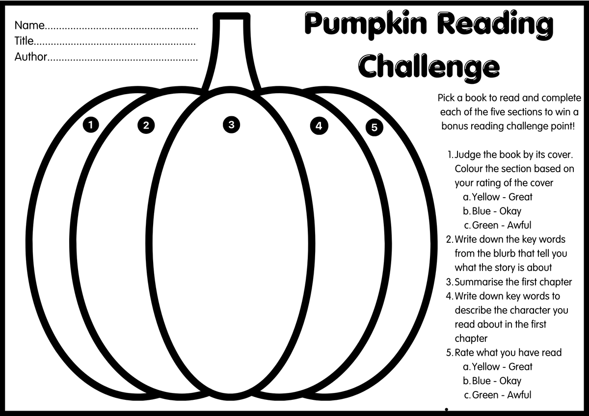 LibraryLane1978's tweet photo. Had a lovely afternoon with my S1 classes - it was their Reading period for October  and they could either read  or complete this Pumpkin worksheet.
Two periods of silent reading ensured and some great answers on the pumpkins! 
Great start to the new term!
#readingforpleasure https://t.co/ePHcV0fw8P