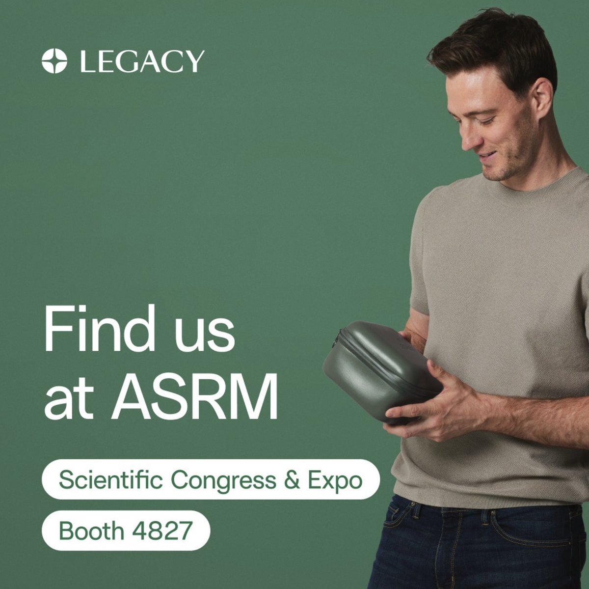 If you're at #ASRM2024, come find us to talk about #sperm and register for a giveaway! We're excited to learn about the latest research in the #fertility space and connect with top experts.