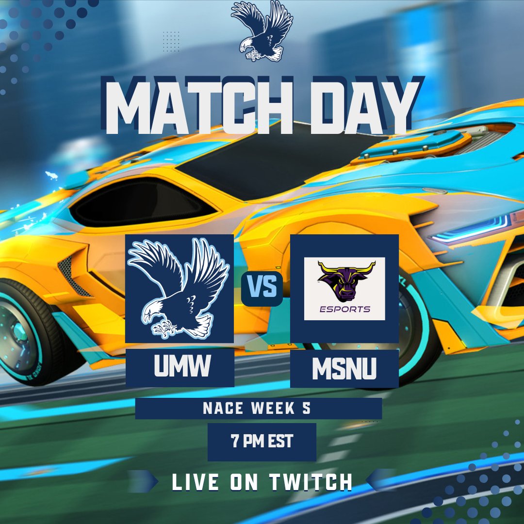 Goals Goals Goals. Join us as Rocket League takes on <a href="/EsportsMnsu/">Maverick Esports</a> in <a href="/NACEsports/">NACE</a>
 Week 5 at 7:00 PM EST!

twitch.tv/umwesports