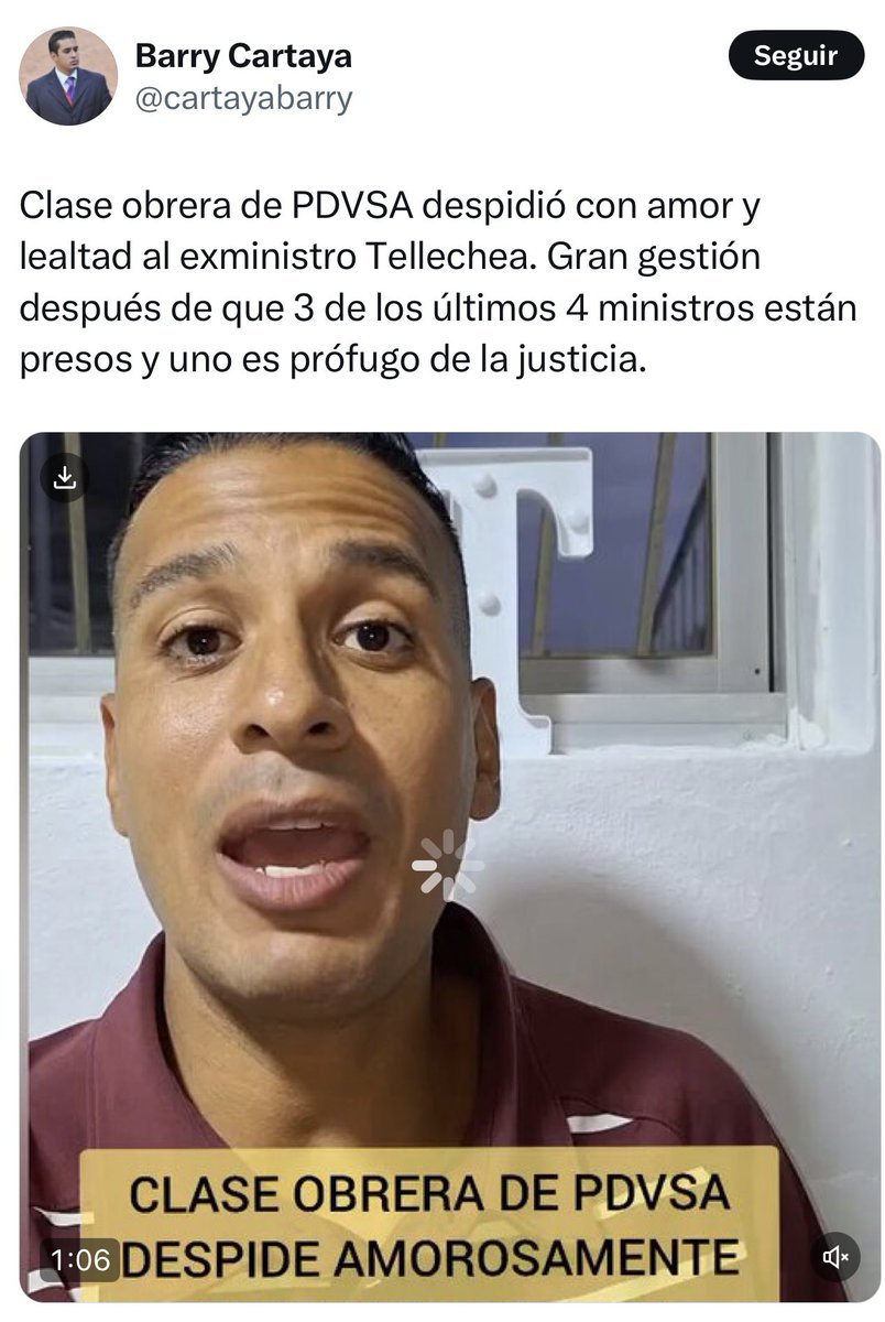 <a href="/cartayabarry/">Barry Cartaya</a> Jajajaja cómo cambia el panorama de un día para otro Barry 😂