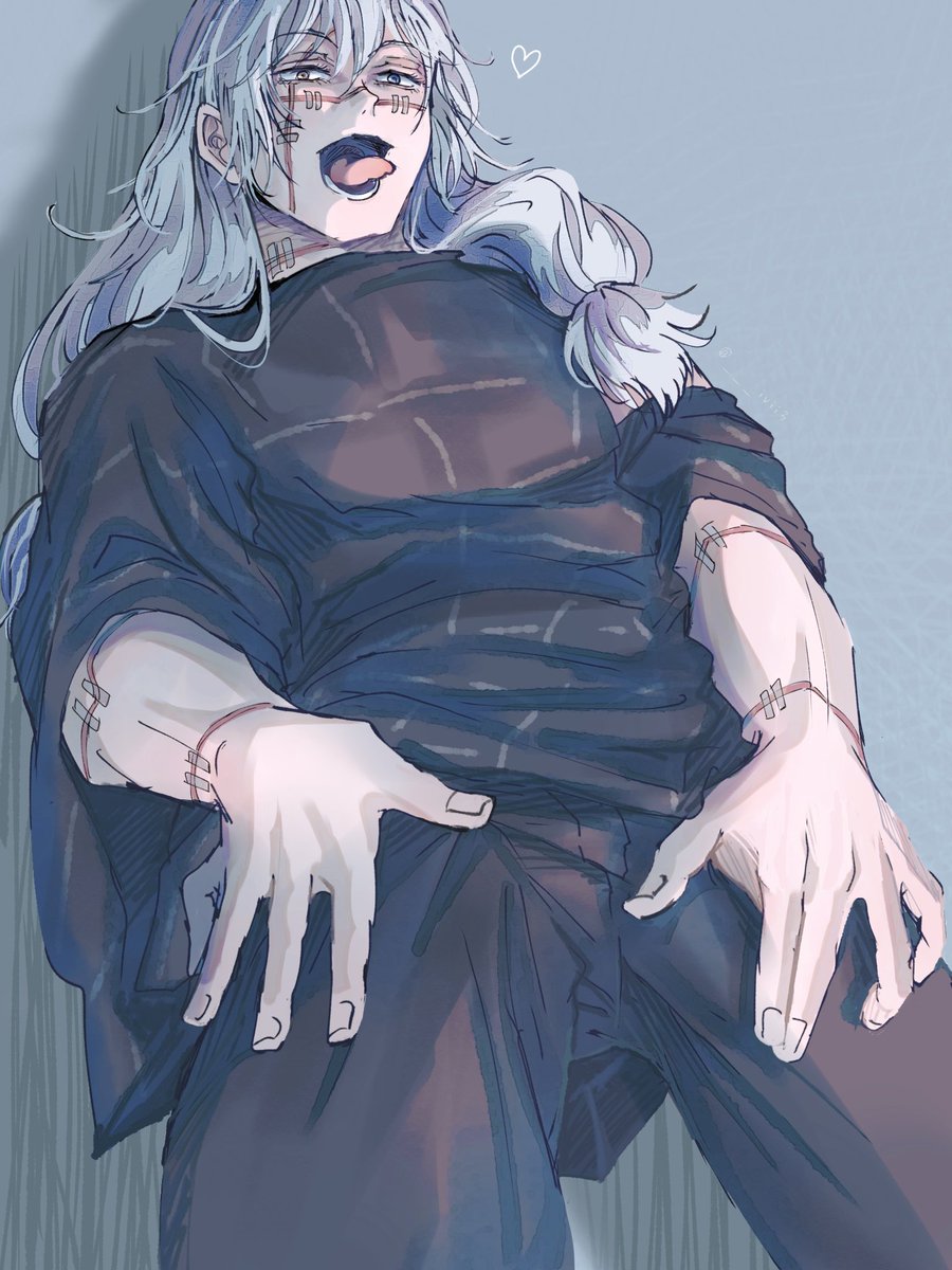 ___ivii3's tweet photo. 諸々の練習で描いた何ともないまひ https://t.co/e98E6prGqY