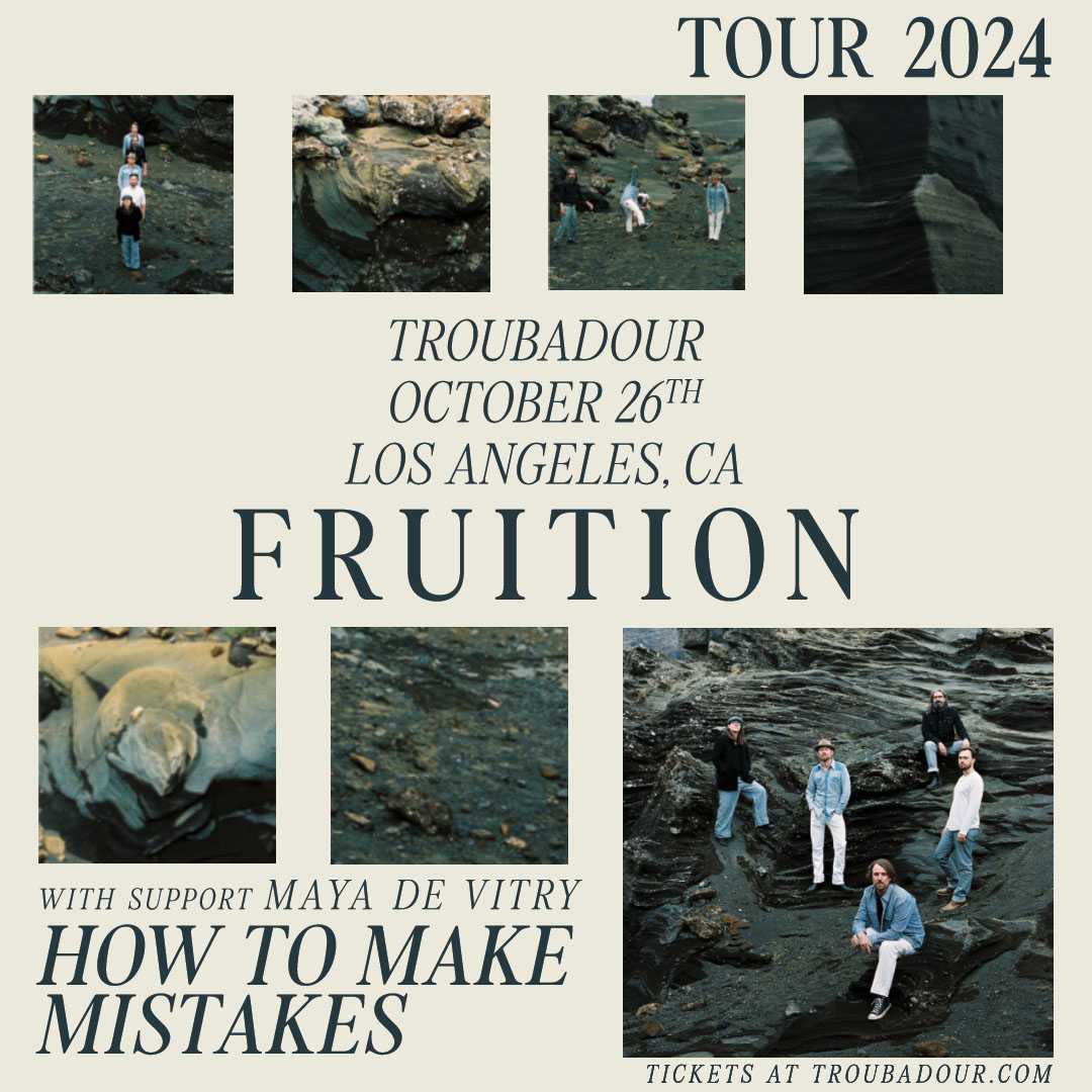 Jaminthevan's tweet photo. Win FREE tickets to see @fruitionpdx ! Tag two friends in the comments and share this post for a chance to win tickets to see @fruitionpdx at @theTroubadour on October 26. Sign up for our newsletter at the link in our bio to receive emails about this opportunity. https://t.co/iAr4zOCrO6