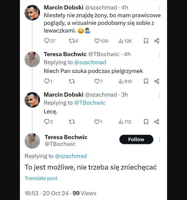 mr_zvbr's tweet photo. Marcin, nie znajdziesz żony nie dlatego, że masz prawicowe poglądy, tylko dlatego, że cała Polska wie, iż mając narzeczoną proponowałeś sex workerce 500 ziko za wylizanie jej odbytu xD (przez co zresztą narzeczona odeszła) https://t.co/3QXQ0ZCnwJ