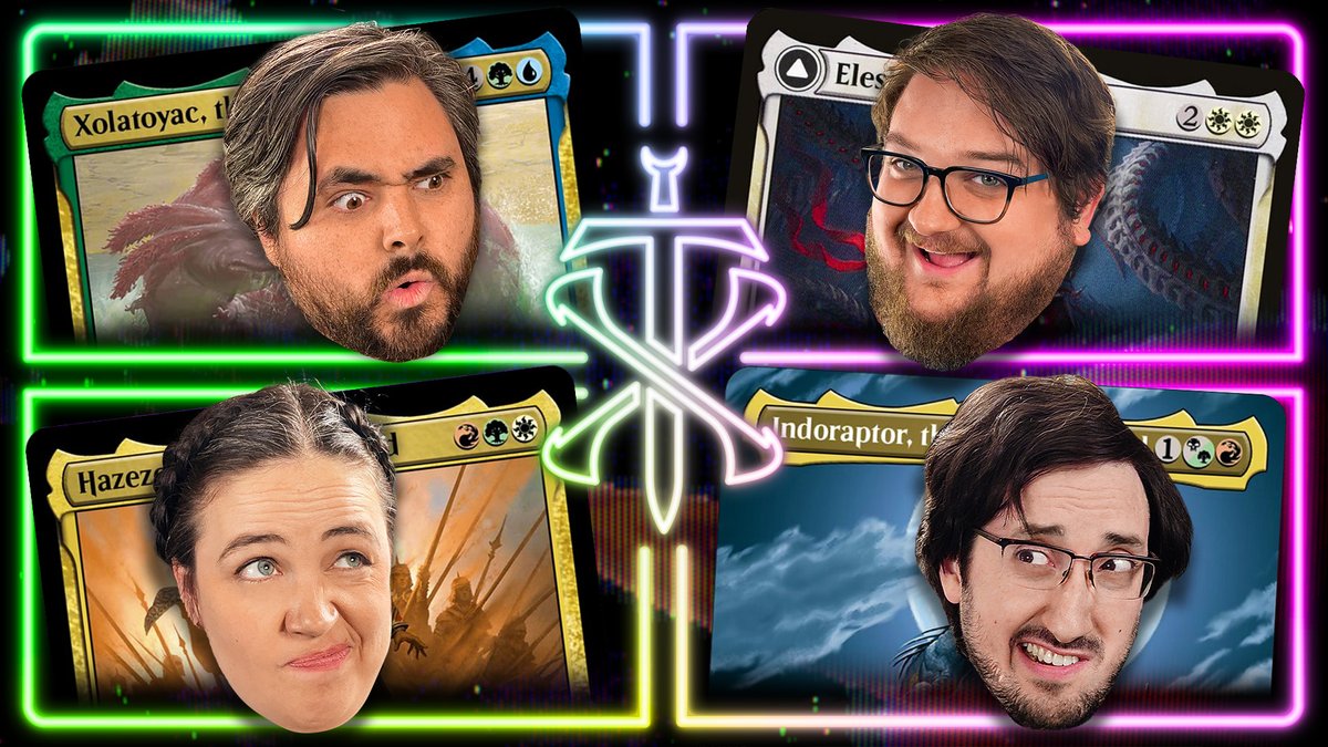commandcast's tweet image. On the new episode of #ExtraTurns:

We're pulling out the homebrews and throwing some haymakers! Don't miss all the epic moments, crazy swings, and massive amounts of mana in this wild game with a truly nail-biter ending.

Watch it now:
youtu.be/n9oVLO1f_uM