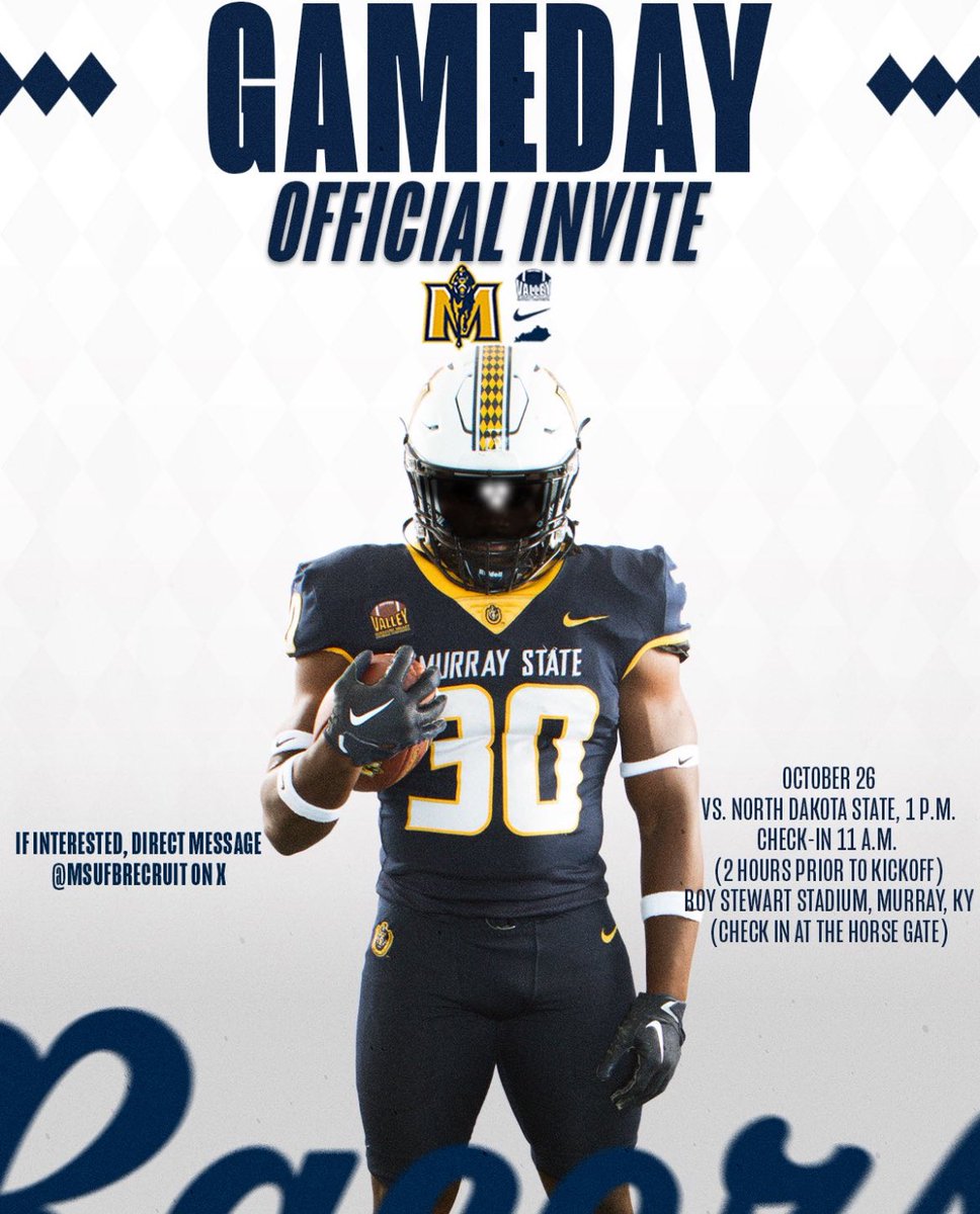 Thankful to receive another gameday invite <a href="/coachorrick/">Anthony Orrick</a> <a href="/mboerigter/">Marc Boerigter</a>