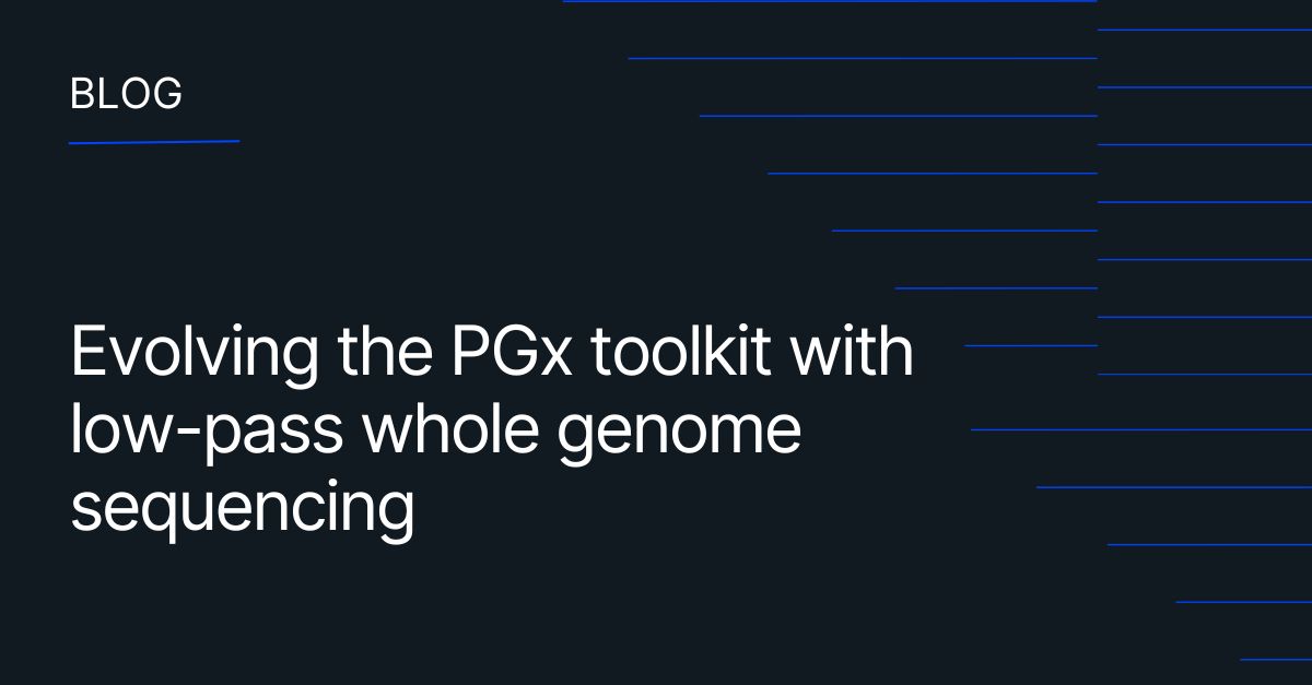 Gencove's tweet photo. 🔬 How does low-pass WGS stack up against genotyping arrays for pharmacogenomics? We teamed up with @GSK to find out! Plus, we designed an assay to enrich key PGx genes like CYP2D6. Read Now: https://t.co/UNLs3BM6l4 🧬 https://t.co/QgAvWmbGyI