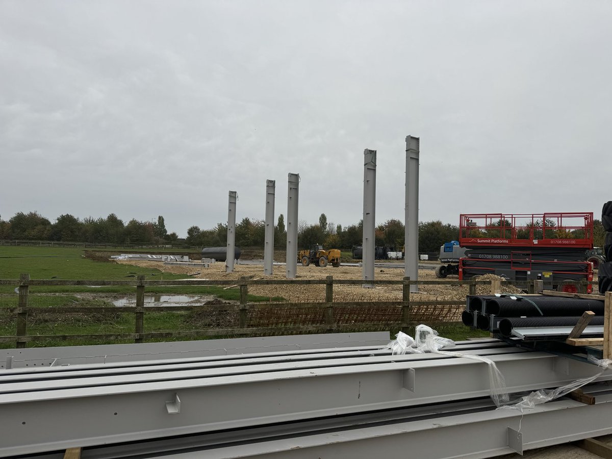 It’s started, up she goes